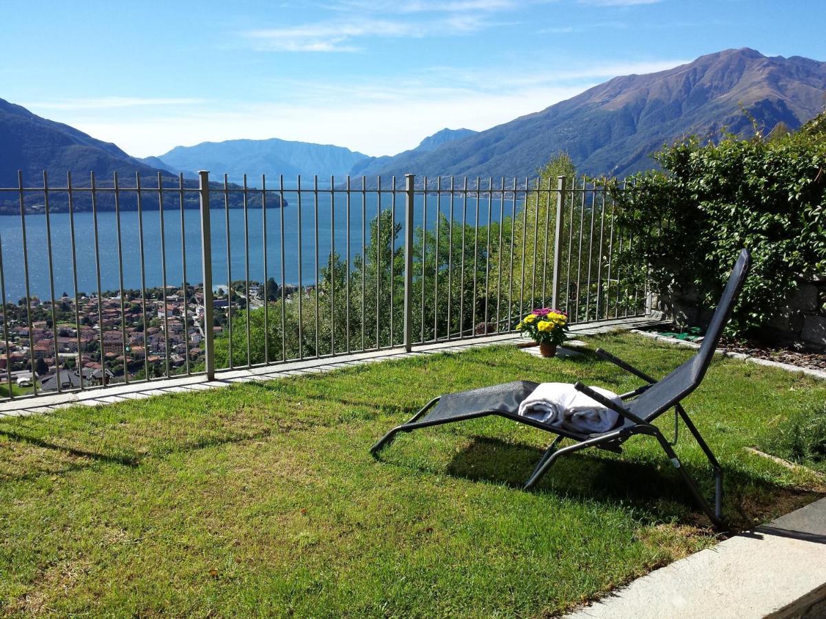 Villa VaLuRi vista magnifica sul Lago di Como Vercana Esterno foto